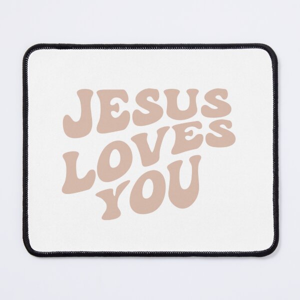 Item preview, Jesus loves you designed and sold by Handdrawnbyzoe.