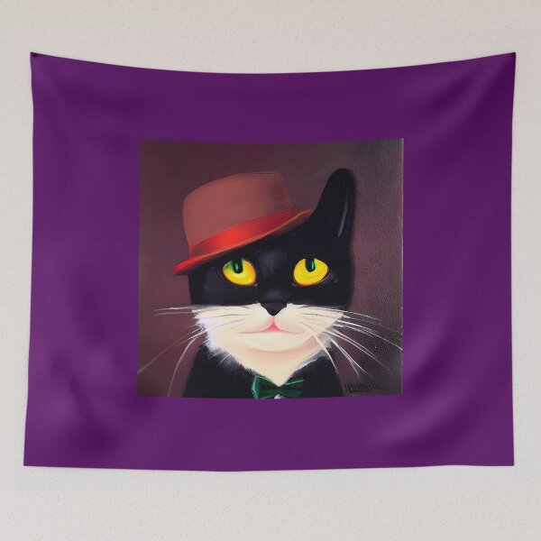 Item preview, Cat With Hat designed and sold by NitaBond.