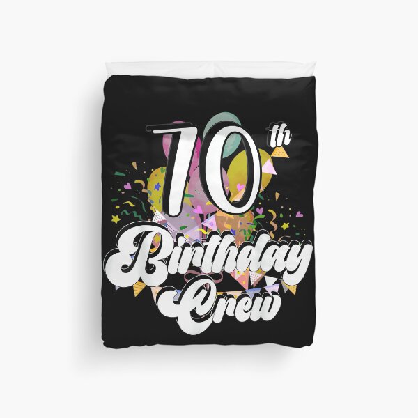 Item preview, 70th Birthday Crew 70 Party Crew Group Friends BDay Gifts designed and sold by hirokodongxup.