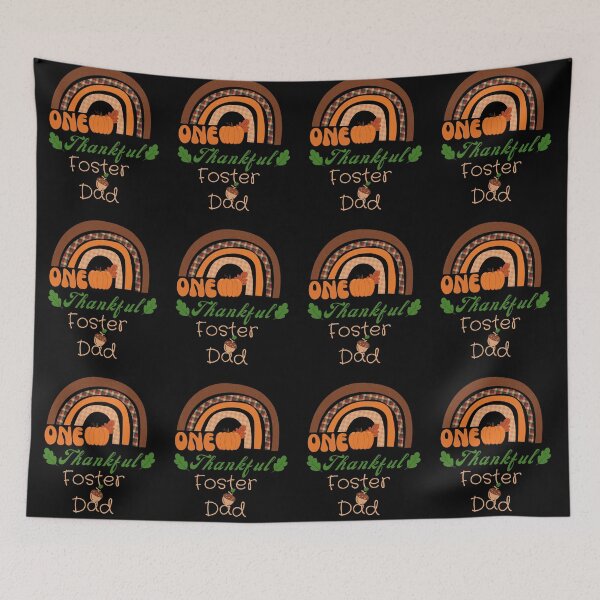 Item preview, One Thankful Foster Dad (Boho Rainbow 1) designed and sold by SimplyMe-Plus.