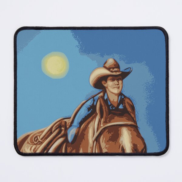 Item preview, Cowboy and Horse in the Blues designed and sold by No1Equestrian.
