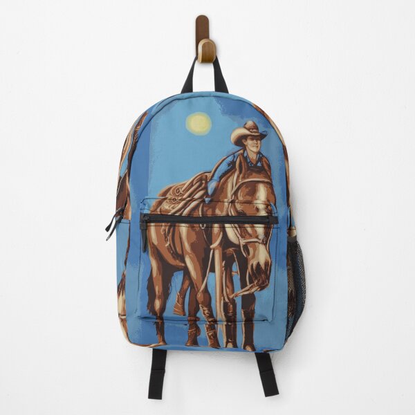 Item preview, Cowboy and Horse in the Blues designed and sold by No1Equestrian.