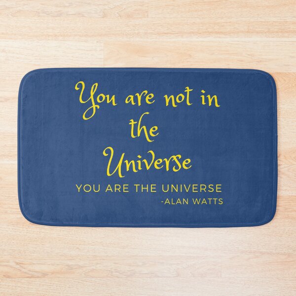 Item preview, 'You are not in the Universe, you are the Universe'- Alan Watts designed and sold by Rechtop.