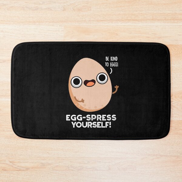 Item preview, Egg-spress Yourself Cute Eggs (Dark BG) designed and sold by punnybone.