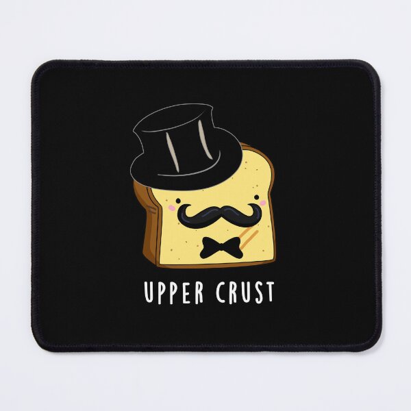 Item preview, Upper Crust Funny Bread Puns (Dark BG) designed and sold by punnybone.