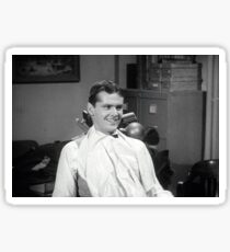 Jack Nicholson at the dentist publicity still from Little Shop of Horrors Sticker