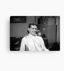 Jack Nicholson at the dentist publicity still from Little Shop of Horrors Canvas Print