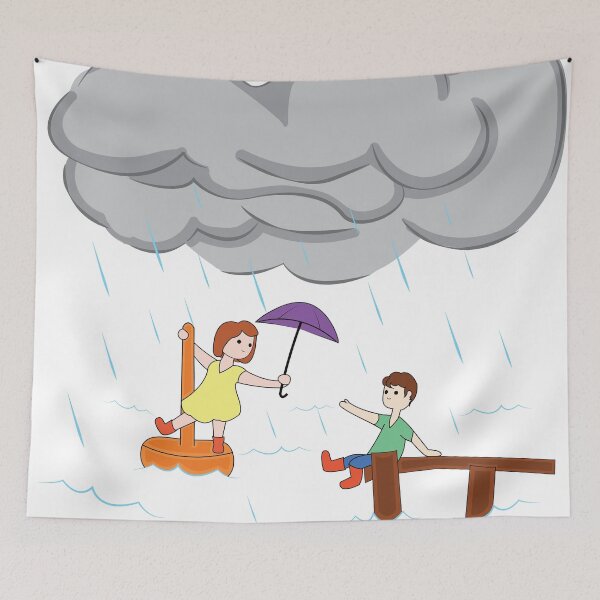 Item preview, Rainy Days designed and sold by HM-rocksmash.
