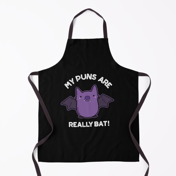 Item preview, My Puns Are Really Bat Funny Animal Puns (Dark BG) designed and sold by punnybone.
