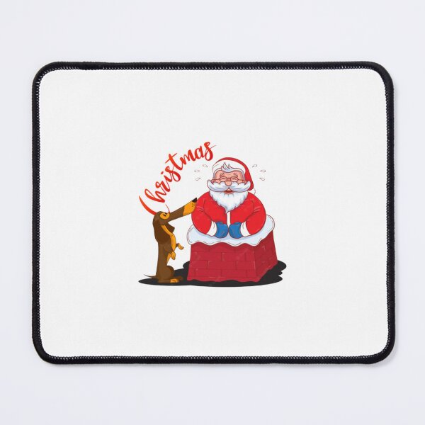 Item preview, Dach with santa designed and sold by Wienerful.