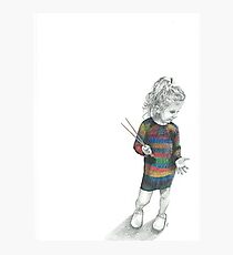 Knitted Dress Photographic Print