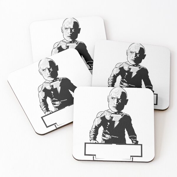 Item preview, Write your words using marker pen on Black Adam Retro Vintage Style Badge designed and sold by scribblelife.