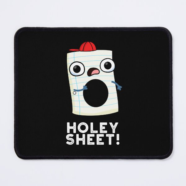 Item preview, Holey Sheet Funny Paper Puns (Dark BG) designed and sold by punnybone.