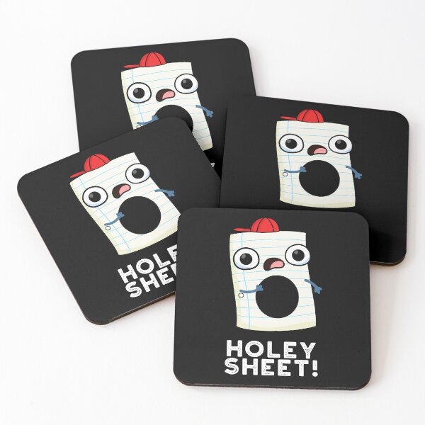Item preview, Holey Sheet Funny Paper Puns (Dark BG) designed and sold by punnybone.