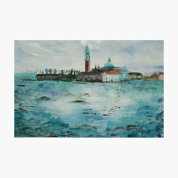 Vista previa del artículo con la obra «Venice in February», diseñado y vendido por Kasia B. Turajczyk.
