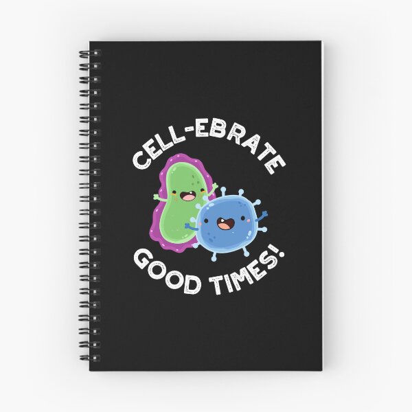 Item preview, Cell-ebrate Good Times Funny Bacteria Puns (Dark BG) designed and sold by punnybone.