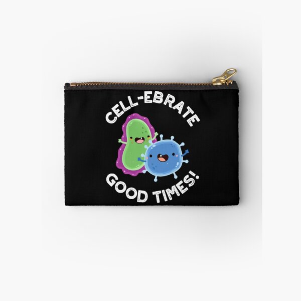 Item preview, Cell-ebrate Good Times Funny Bacteria Puns (Dark BG) designed and sold by punnybone.