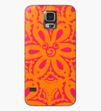 Orange Mouse Case/Skin for Samsung Galaxy