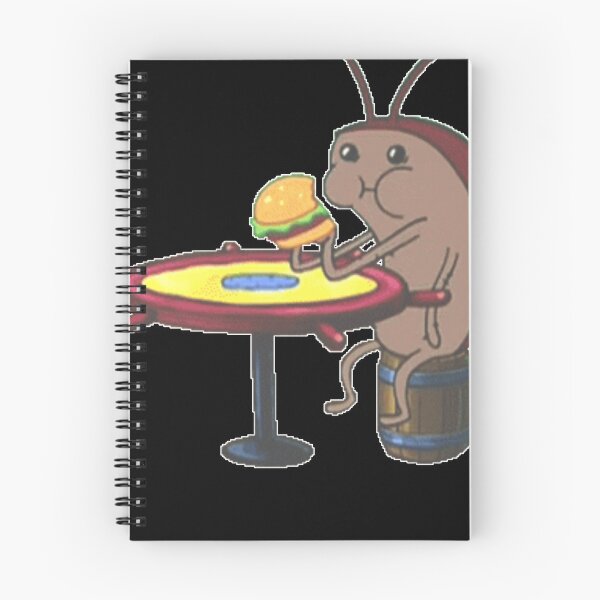 Item preview, Cockroach eating krabby patty  designed and sold by Sarailliams.