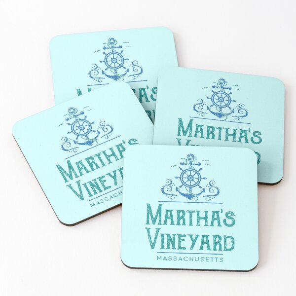 Item preview, Martha's Vineyard Massachusetts Vintage Nautical Design designed and sold by Futurebeachbum.