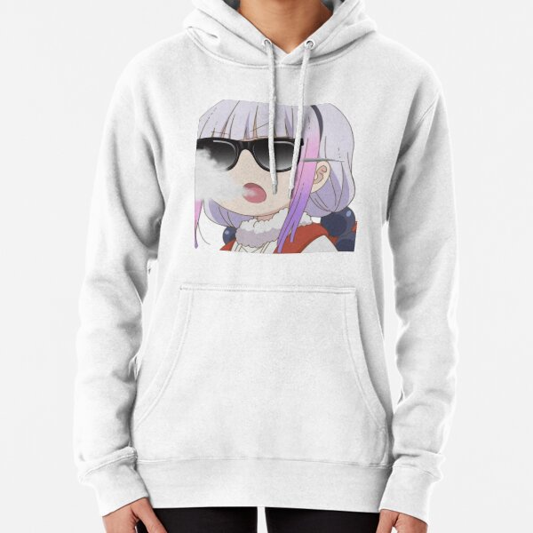 Smoking Thug Loli Pullover Hoodie