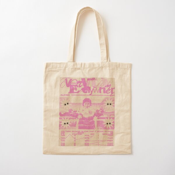 everything, everywhere, all at once poster Cotton Tote Bag