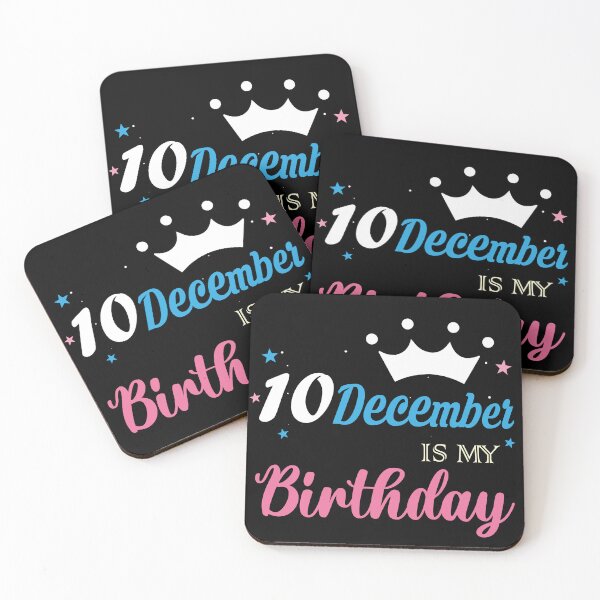 Item preview, Happy birthday 10 december  designed and sold by Thealstars  ⭐⭐⭐⭐⭐.
