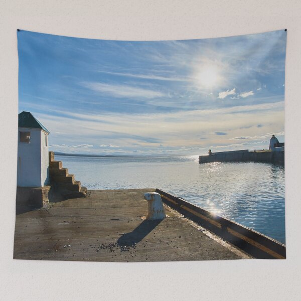 Item preview, Burghead Harbour. designed and sold by Howard Boyd.