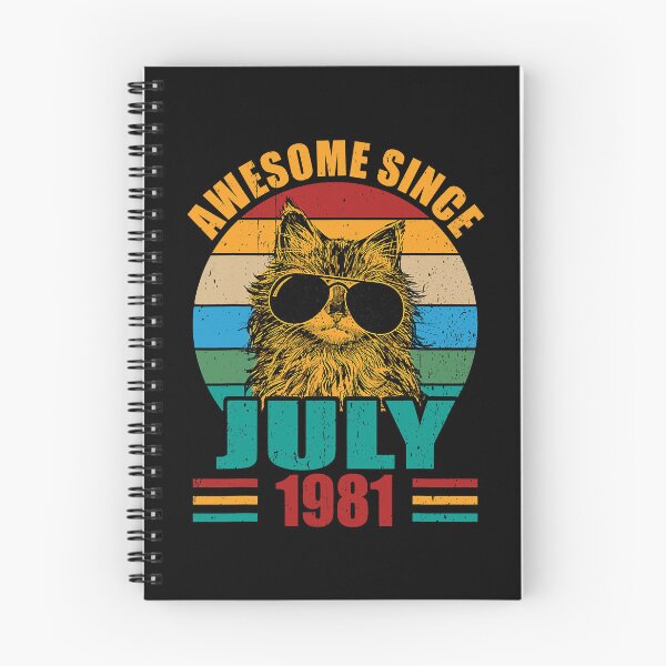 Item preview, Awesome Since July 1981 Birthday designed and sold by Earthshaker-art.