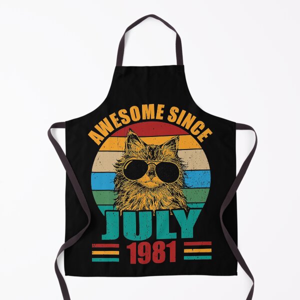 Item preview, Awesome Since July 1981 Birthday designed and sold by Earthshaker-art.