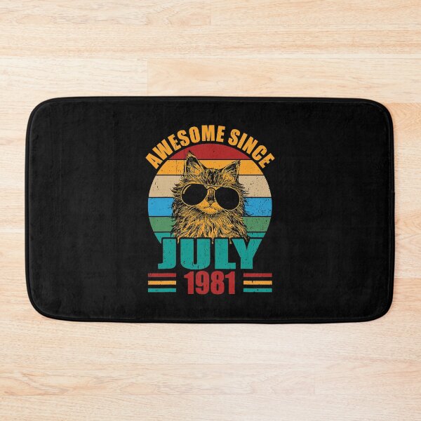 Item preview, Awesome Since July 1981 Birthday designed and sold by Earthshaker-art.