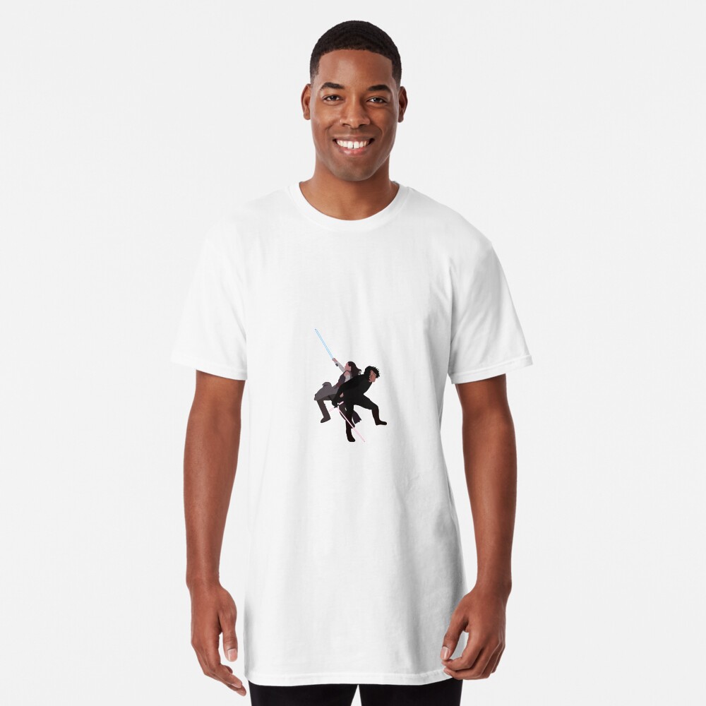 Vista previa del artículo con la obra «Camiseta larga», diseñado y vendido por jasmineclarino.