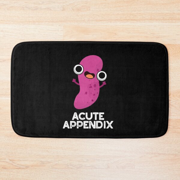 Item preview, Acute Appendix Funny Anatory Puns (Dark BG) designed and sold by punnybone.