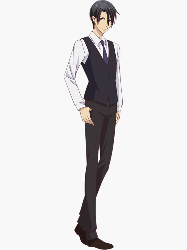 "Hatori Sohma Fruits Basket Anime Sticker " Sticker for Sale by