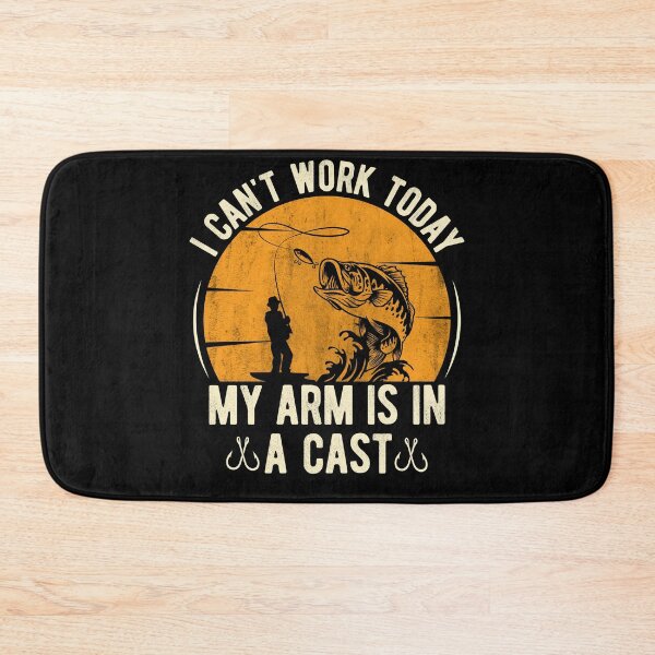 Item preview, I Can't Work Today My Arm Is In A Cast Finny Fishing T-Shirt designed and sold by KGN  CREATIVITY.