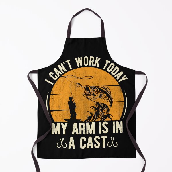 Item preview, I Can't Work Today My Arm Is In A Cast Finny Fishing T-Shirt designed and sold by KGN CREATIVITY.