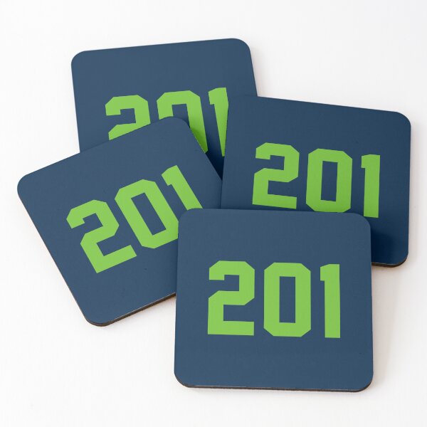 Item preview, 201 Area Code Design 2022 in Green and Blue designed and sold by RedPremium.