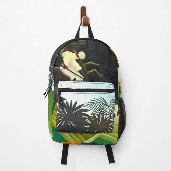Item preview, Scouts Attacked by a Tiger - Henri Rousseau designed and sold by SimpleJoyStyle.