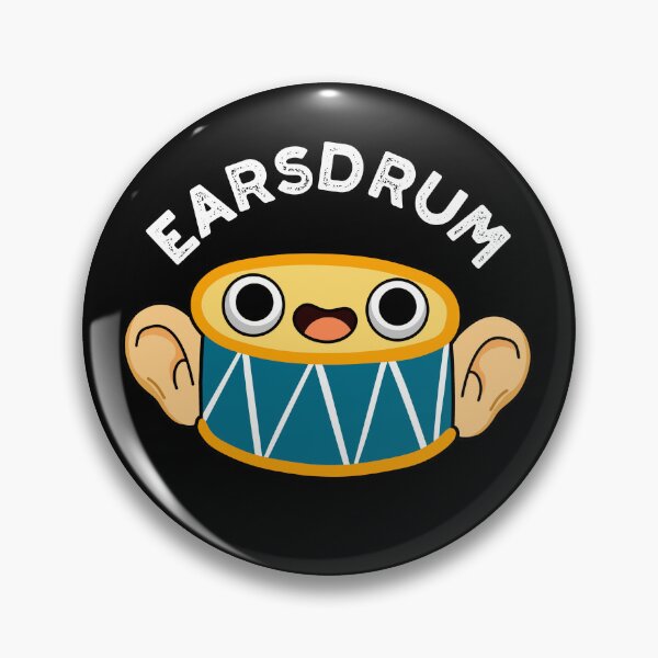 Item preview, Earsdrum Funny Drummer Puns (Dark BG) designed and sold by punnybone.