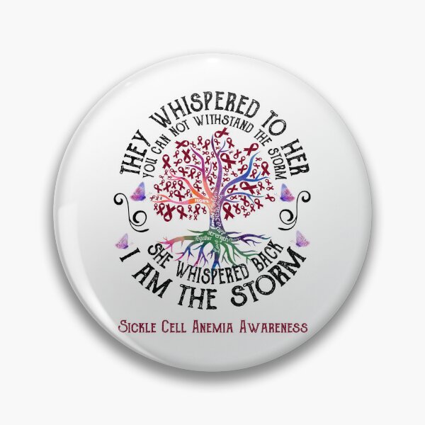 Item preview, Sickle Cell Anemia Awareness - Sickle Cell Anemia Warrior I Am The Storm designed and sold by RunningShop.