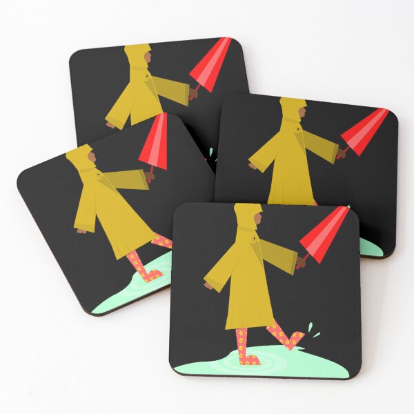 Item preview, Rain Computer Icons, puddle, umbrella designed and sold by DAKOTAMULBAH.