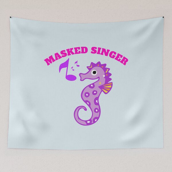 Item preview, Masked Singer Seahorse   designed and sold by ShiningPa.