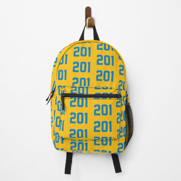 Item preview, 201 Area Code Design 2022 in Light Blue and Yellow designed and sold by RedPremium.