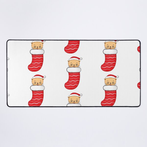 Item preview, Christmas Cat Sock Memes Funny Cute Kawaii 3 designed and sold by MisPuHoney.