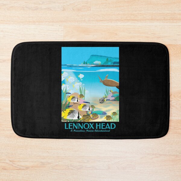 Item preview, Lennox Head Vintage Style Travel Art  designed and sold by cieronbudaut.