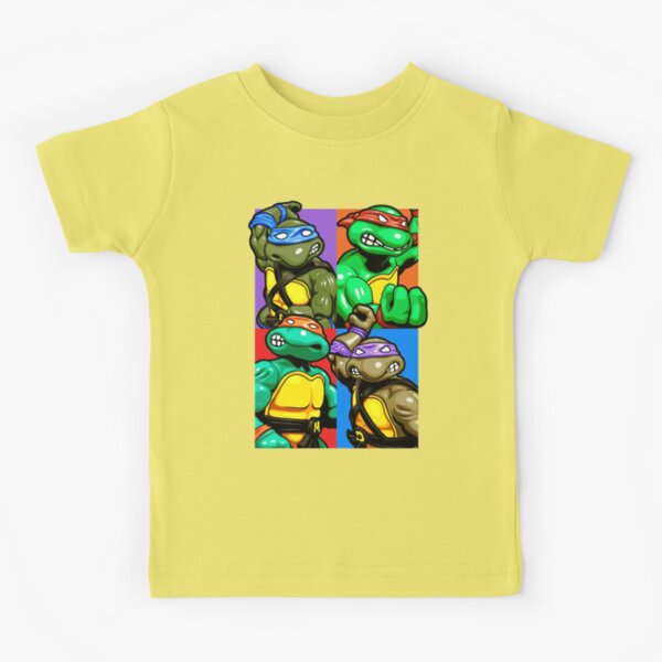 Youth Ninja Turtle Short Sleeve T-shirt, Superhero Apparel for