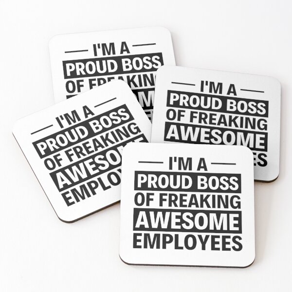 Item preview, Im A Proud Boss Of Freaking Awesome Employees  designed and sold by chetan786.