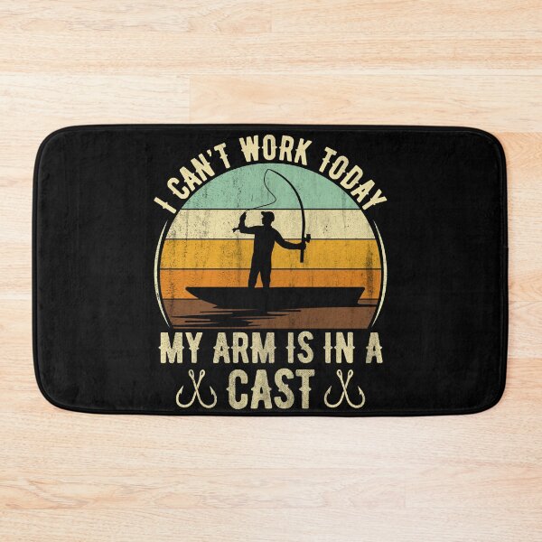 Item preview, I Can't Work Today My Arm Is In A Cast Finny Fishing T-Shirt designed and sold by KGN  CREATIVITY.