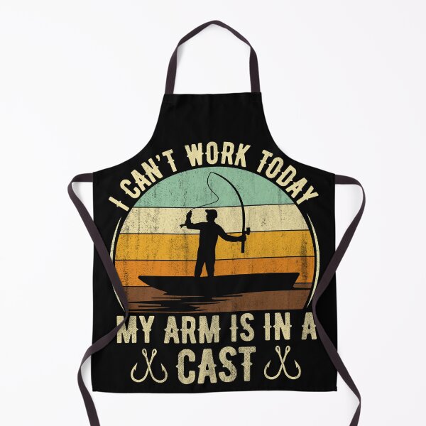 Item preview, I Can't Work Today My Arm Is In A Cast Finny Fishing T-Shirt designed and sold by KGN CREATIVITY.