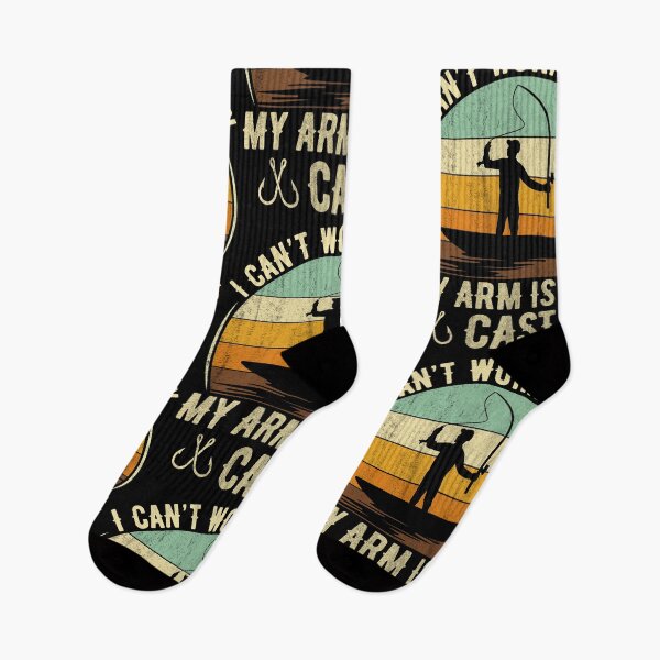Item preview, I Can't Work Today My Arm Is In A Cast Finny Fishing T-Shirt designed and sold by KGN  CREATIVITY.